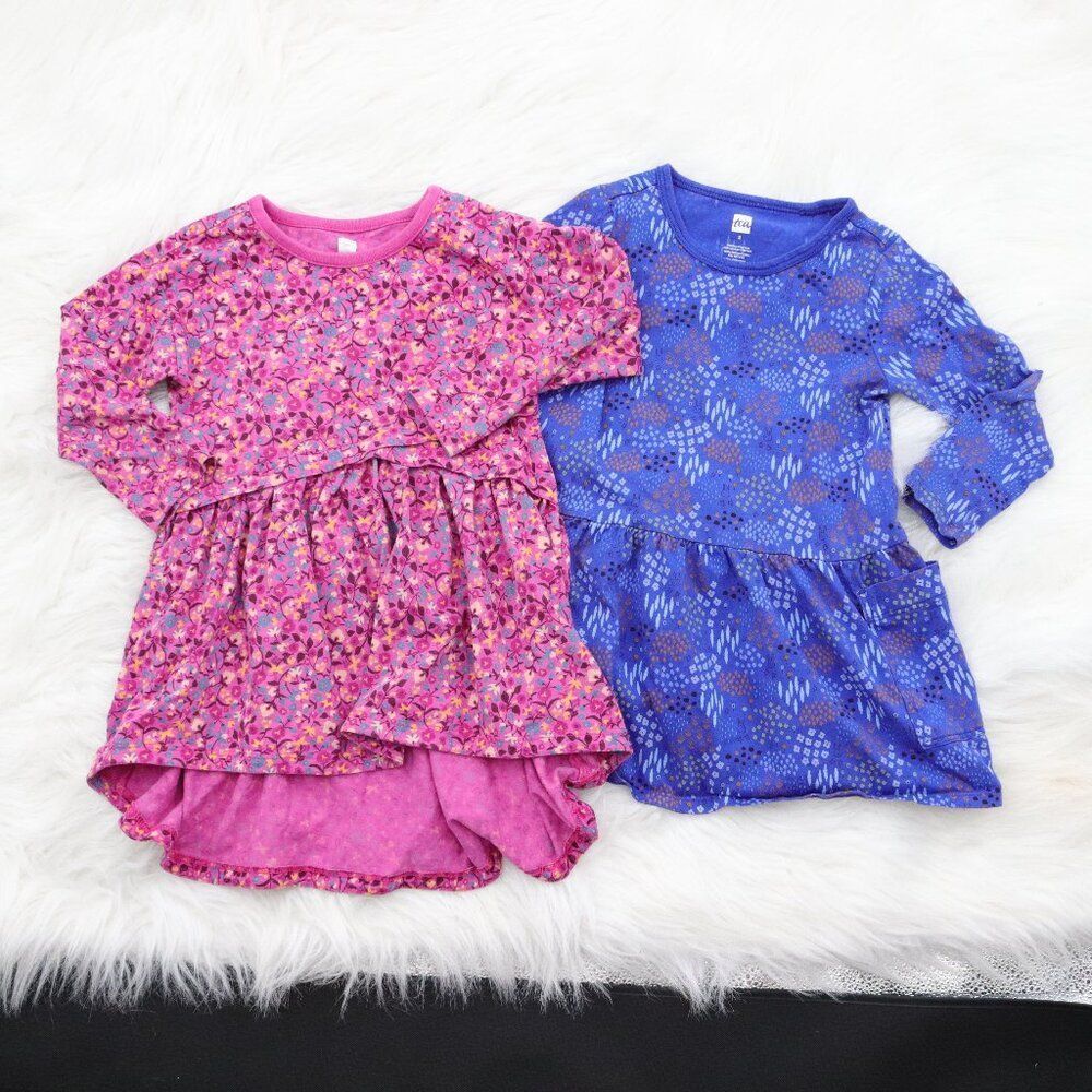 Tea | Little Girls 100% Cotton‎ Casual Dresses 2T